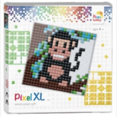 Kit Tableau en Pixels XL Singe 12x12 cm 529 Pixels Pixel Hobby