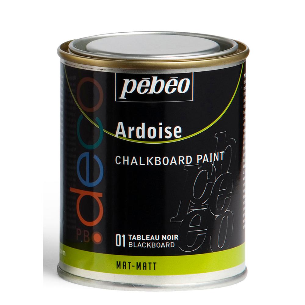 Peinture Ardoise Couleur Tableau Noir 500ml Pébéo