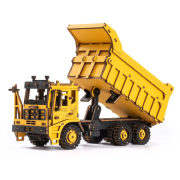 Maquette Engin Chantier Camion Benne 18cm Puzzle 3D 225 pièces TG603K Rokr