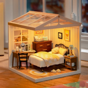 Kit Maquette Super Creator Chambre DW009 Sweet Dream Bedroom 95 pièces Rolife