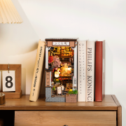 Kit Maquette Book Nook à fabriquer Sakura Wine Alley 19x11x22cm TGB11 Serre-livres Ruelle Japonaise 3D miniature Rolife
