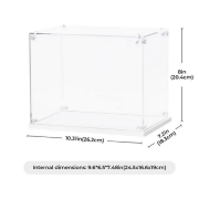 Vitrine de protection TGF01 Housse Acrylique Transparente 26