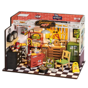 Kit Maquette 3D Garage miniature à fabriquer Garage Workshop 24 cm DG165 Rolife