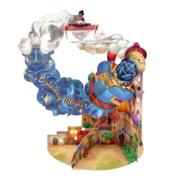 Carte suspendue 3D Aladdin Génie Pendulum Cards Santoro