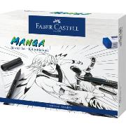 Coffret Initiation Dessin Manga Feutres Pitt Artist Pens Faber Castell