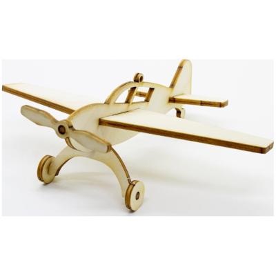 Kit de Construction Avion Les P'tits Bidules en Bois Agent Paper