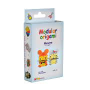 Kit pliage Origami 3D de 2 Souris 5x7 cm 105 modules Modular Origami ATH Press