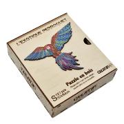 Puzzle en Bois Perroquet Exotique 127 pièces 37x30 cm Creatif Wood