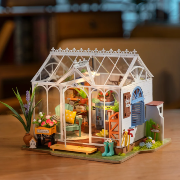 Kit Maquette 3D Serre de Rêve à fabriquer Dreamy Garden House 19 cm DG163 Rolife