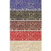 Échantillons Papiers Népalais x5 motifs Fougères 9x12cm
