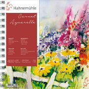 Carnet Voyage Aquarelle 400g 19x20cm 15f Spirales Hahnemuhle