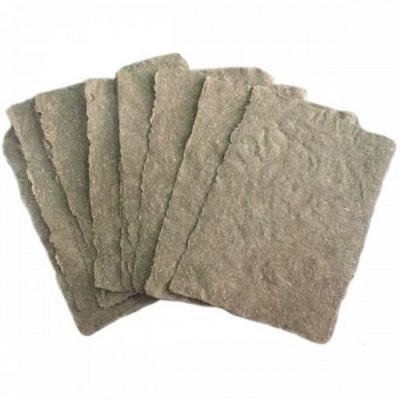 Papier Lin 120g Fibres Naturelles de Lin 24x36cm 10 feuilles Fait main en Inde