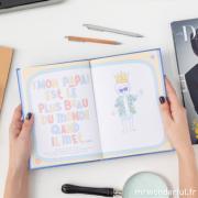Livre à personnaliser Mon papa est le meilleur des meilleurs Mr Wonderful