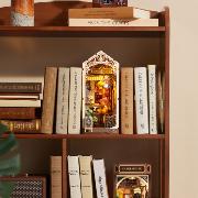 Kit Maquette Book Nook à fabriquer Café des fêtes TGB15 Serre-livres Holiday Café 3D miniature Rolife