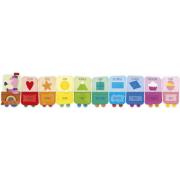 Apprends les Formes et Couleurs 1 Livre et 1 Puzzle géant 20 pièces Sassi Junior