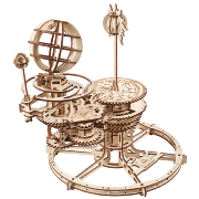 Ugears Maquette Bois Tellurion à Construire Puzzle 3D Mécanique 249 pièces