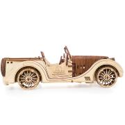 Ugears Maquette Bois Voiture Roadster VM01 Puzzle 3D Mécanique 437 pièces