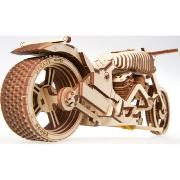 Ugears Maquette Bois Moto 25cm à Construire Puzzle 3D Mécanique 189 pièces