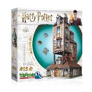 Maquette Harry Potter Maison Famille Weasley The Burrow 415 pièces 22x22x39 cm Wrebbit 3D Puzzle