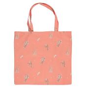 Sac Shopping pliable Girafe Coton 41x44 cm Wrendale