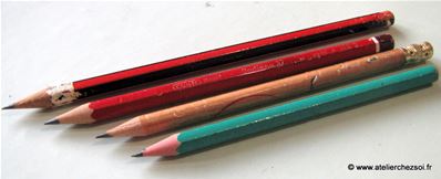 Tuto crayon décoré DIY - Crayons de récup