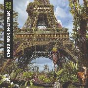 Calendrier mural 2026 Chris Morin Eitner 12 illustrations 30X30 cm Blue Art Editions