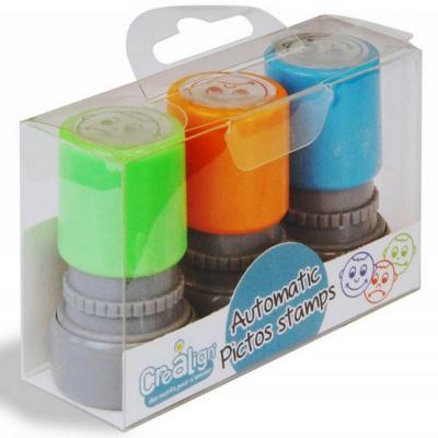 Tampons Enfants 10 Pièces - Smileys Auto-encreur, Lavables, Pour Anniversaire, Fêtes, Activités Manuelles