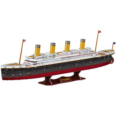 Maquette Paquebot Titanic en Carton Mousse à construire 81 x 22 x 10 cm