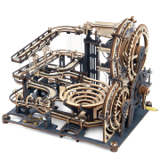 Maquette en bois circuit à billes 32 cm LGA01 294 pièces Marble Night City Rokr