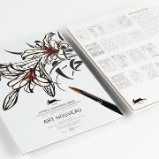 Livre de Coloriage d'Artiste Art Nouveau 16 feuilles 180g 25x34 cm Pepin Press