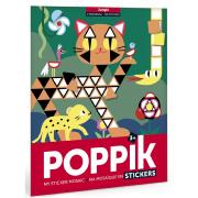 Poster en Gommettes Mosaïque Jungle 750 Stickers 3à7 ans Poppik