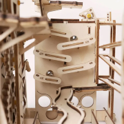 Maquette en bois Circuit à billes 25 cm LG503 260 pièces Rokr