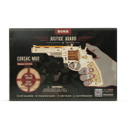 Maquette Bois Pistolet Corsac M60 24cm Puzzle 3D de 102 pièces LQ401 Rokr