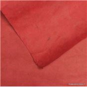 Papier népalais uni couleur Rouge Carmin 50x75 cm