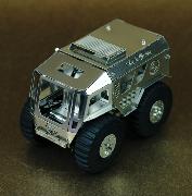 Maquette Métal Voiture Tout-terrain Sherp In 11.5m xx pièces Inox Inertiel Time For Machine