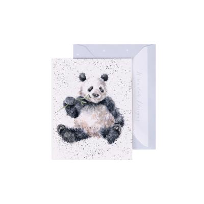 Carte miniature Panda 9x7 cm Wrendale