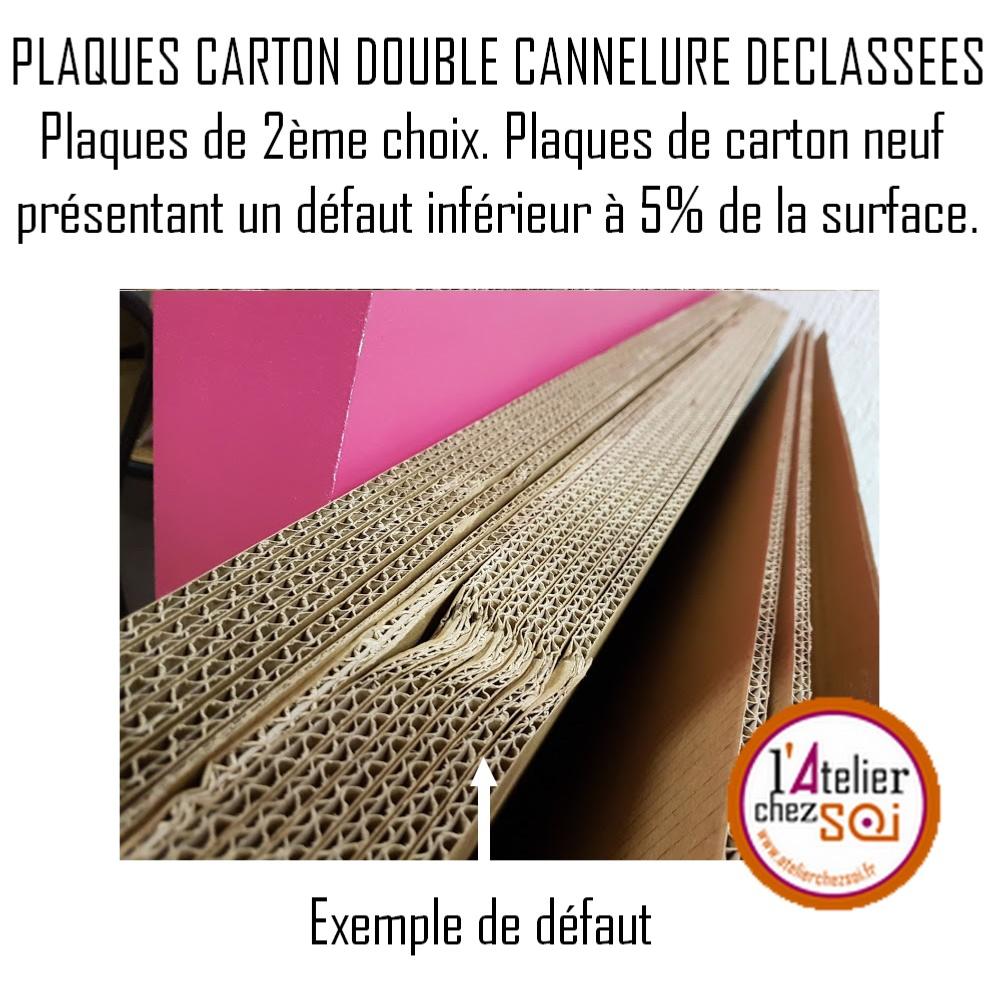 40 Feuilles Carton Ondulé Naturel A3 - 4 Mm, 3 Couches - Pour Emballage, Bricolage, Protection