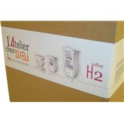 Coffret d'apprentissage H2 - Créer ses meubles en carton - Hemma Hadèle