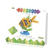 Kit pliage Origami 3D Poisson Taille S 249 pièces Créagami