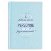 Mini Livre Voeux sincères pour une personne en or Joyeux anniversaire Mr Wonderful