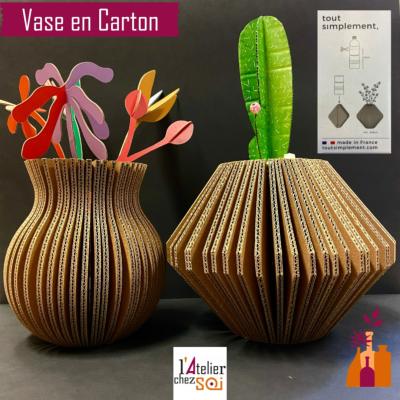 [Déco] Vases en Carton pour décorer votre intérieur