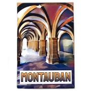 Magnet Montauban Arcades Aimant Rectangle 45x68 mm Collection 1 Hélidée