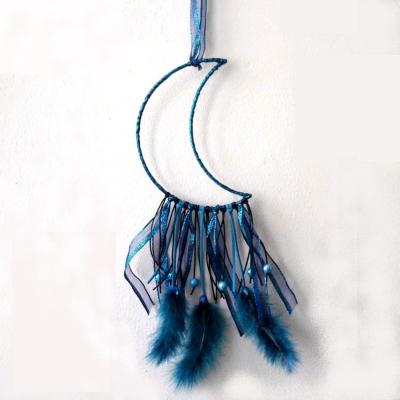 Attrape Rêves Lune Bleue 15,5 x 10,5 cm Kit de Fabrication