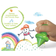 Coffret Premiers Crayons Cire Ergonomiques dès 12 mois 9 couleurs Crealign
