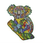 Puzzle en Bois Koala Adorable 120 pièces 32x25 cm Creatif Wood