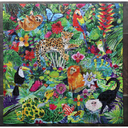 Puzzle 1000 pièces Forêt amazonienne Amazon rainforest 58.5x58.5cm Eeboo
