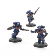 Set Peinture Intercessors d'assaut Spaces Marines 3 Figurines et 6 pots Warhammer 40000