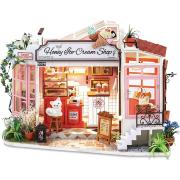 Kit Maquette 3D Glacier à fabriquer Honey Ice-Cream Shop 22 cm