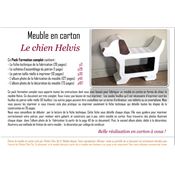 Pack Formation telechargeable meuble en carton - Chien Helvis