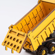 Maquette Engin Chantier Camion Benne 18cm Puzzle 3D 225 pièces TG603K Rokr